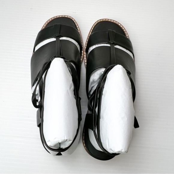 Vince womens black ankle wrap forester sandal size 7M - Picture 6 of 11